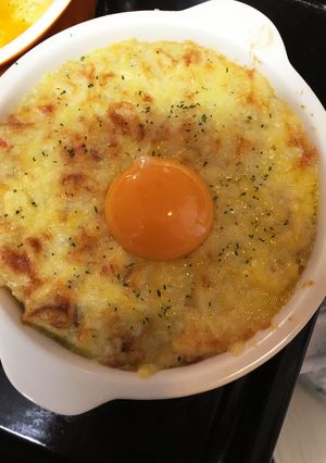 家族が好きなミルク粥からのドリア風-レシピのメイン写真