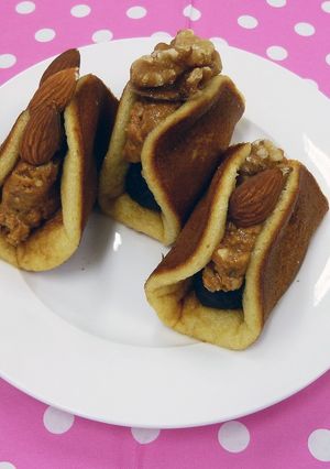 あわしま堂のどら焼ナッツペースト-レシピのメイン写真