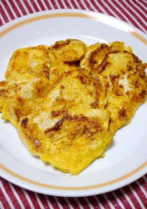 簡単！ムネ肉ピカタ(オーロラチーズ風味)-レシピのメイン写真