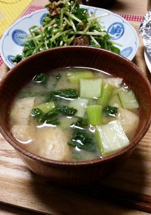 雪菜の味噌汁-レシピのメイン写真