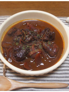 鶏肉の赤ワイン煮-レシピのメイン写真
