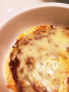 余ったハンバーグと餃子の皮DEラザニア風-レシピのメイン写真