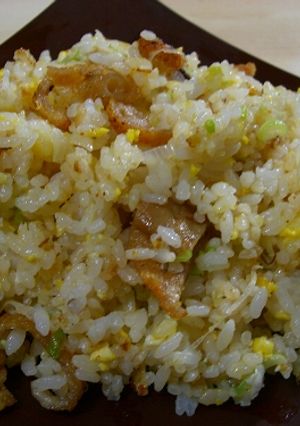 カリカリうまうま☆鶏皮チャーハン-レシピのメイン写真