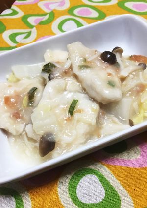 柔らか♡鶏むねの 梅おろし煮-レシピのメイン写真
