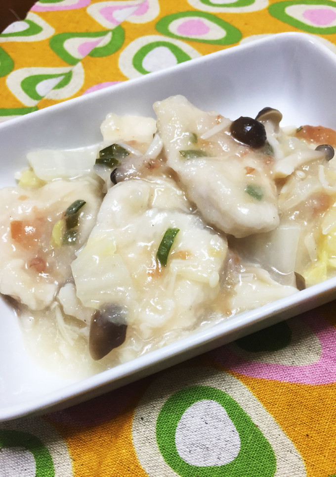 柔らか♡鶏むねの 梅おろし煮-レシピのメイン写真