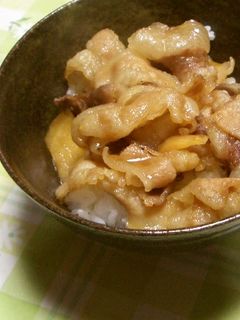 激ウマ豚丼-レシピのメイン写真
