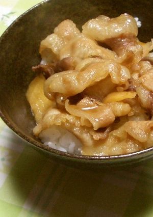 激ウマ豚丼-レシピのメイン写真