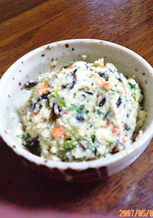 うちの白和え-レシピのメイン写真