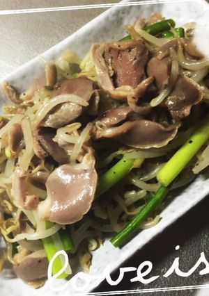 砂肝のおつまみ-レシピのメイン写真