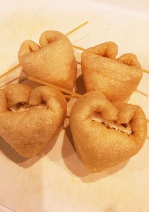 ハートちゃん餅巾着♡-レシピのメイン写真