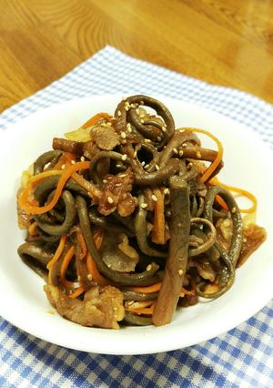 牛肉とゼンマイのコチュジャン炒め☆-レシピのメイン写真