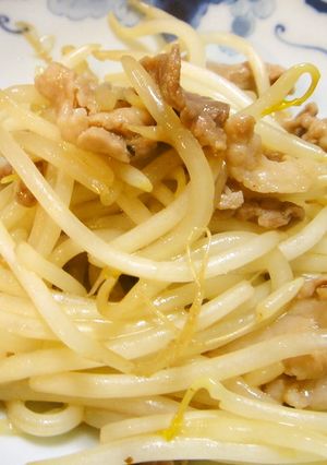 パパッとおいしい！豚ともやし炒め-レシピのメイン写真