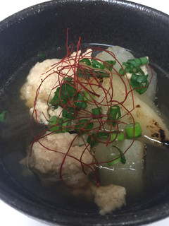 ふっくら肉団子と焼き大根のスープ-レシピのメイン写真