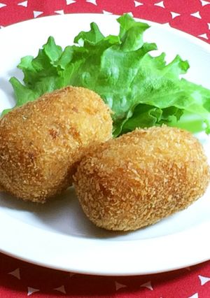 美人レシピ・麻婆コロッケ-レシピのメイン写真