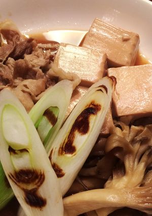 豚こまとキノコの肉豆腐＠ごはんの友-レシピのメイン写真