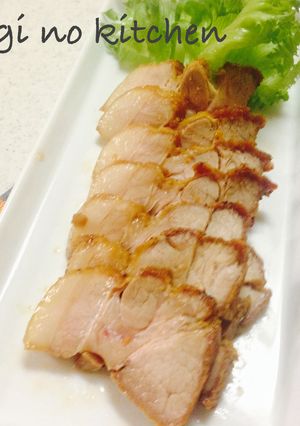 しっとりジューシー！フライパンde焼き豚-レシピのメイン写真
