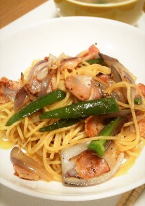ぱぱっと！和風パスタ-レシピのメイン写真