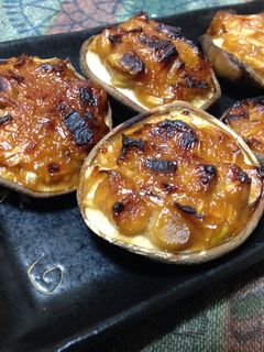 超簡単!しいたけのネギ味噌焼き-レシピのメイン写真