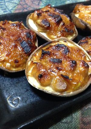 超簡単！しいたけのネギ味噌焼き-レシピのメイン写真