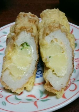竹輪のポテサラ詰め-レシピのメイン写真