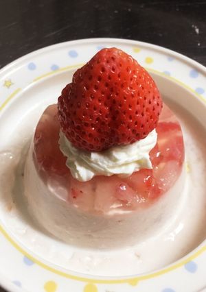 1歳のお誕生日♡いちごヨーグルトゼリー♡-レシピのメイン写真