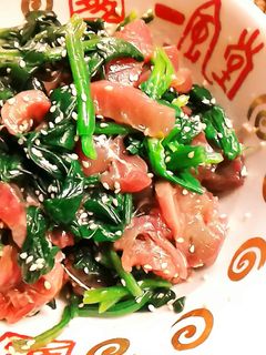 カツオのほうれん草ナムル和え-レシピのメイン写真