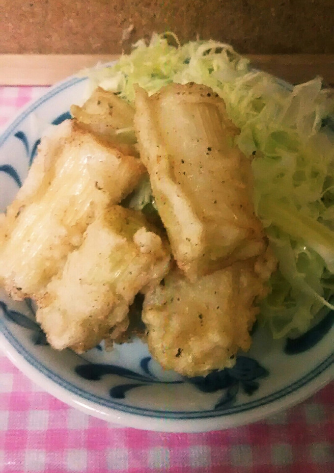 おうち居酒屋★簡単うまうま白ネギの唐揚げ-レシピのメイン写真