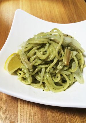 簡単ジェノベーゼクリームパスタ☆-レシピのメイン写真