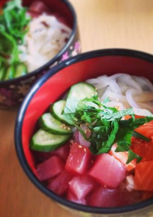 ごま油が決め手!海鮮丼♡-レシピのメイン写真