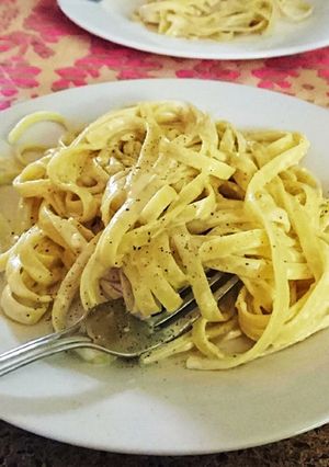 茹で時間だけ！具なしクリームチーズパスタ-レシピのメイン写真