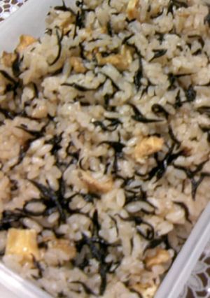 ダシと生姜のひじきご飯-レシピのメイン写真