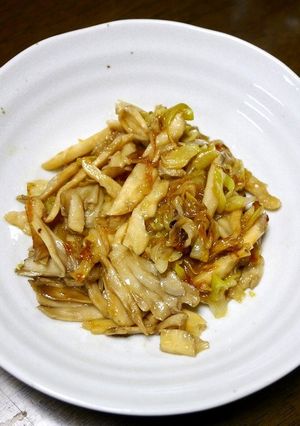 ダイエット！舞茸のトロ葱炒め-レシピのメイン写真