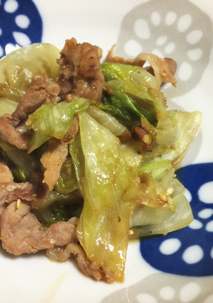 レタスと豚肉のオイスター炒め-レシピのメイン写真