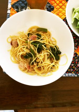 カレー風味のペペロンチーノ-レシピのメイン写真