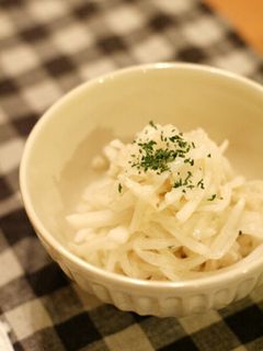 ホタテの水煮缶で!大根とホタテのサラダ-レシピのメイン写真