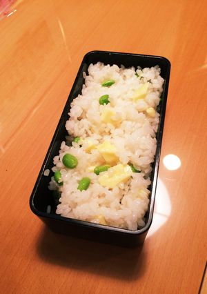 お弁当にも！！枝豆チーズ酢飯風ご飯-レシピのメイン写真