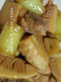 鶏肉とたけのこ♡Wにんにく風味照り焼き-レシピのメイン写真