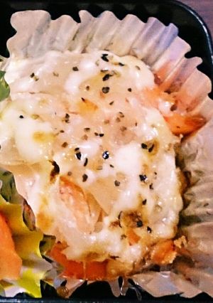 楽々☆鮭のオニオンマヨネーズ焼き♪-レシピのメイン写真