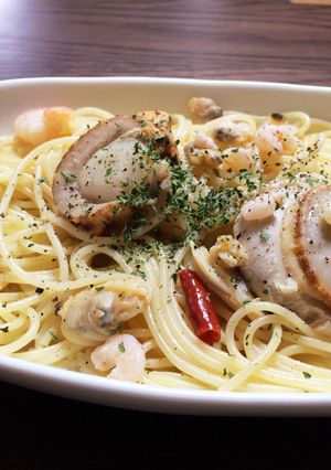 ★旦那が喜ぶ★我が家の海鮮パスタ-レシピのメイン写真