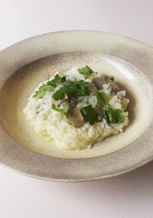 黒つみれとチーズのリゾット-レシピのメイン写真