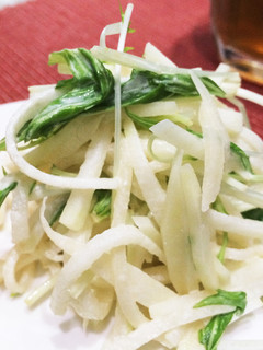 3分で★大根と水菜のシャキシャキサラダ-レシピのメイン写真