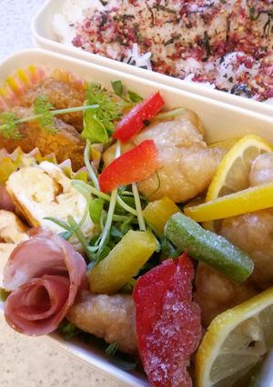 男子 弁当高校生 思春期バージョン-レシピのメイン写真