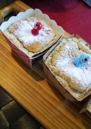 バレンタイン 簡単ミニチョコシフォン！-レシピのメイン写真