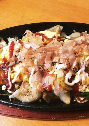 時短 節約 とん平焼き風-レシピのメイン写真