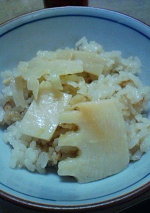 竹の子だけごはん-レシピのメイン写真