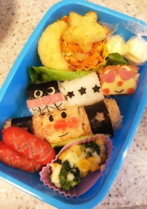 アンパンばいきんドキンちゃん＊キャラ弁-レシピのメイン写真