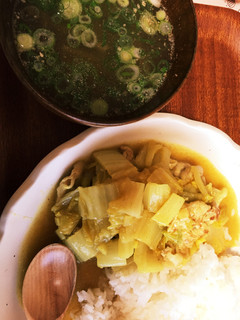 カレー風味白菜とろみ炒めセット-レシピのメイン写真