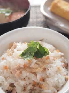 真空調理で簡単あったか鶏飯(混ぜご飯)-レシピのメイン写真
