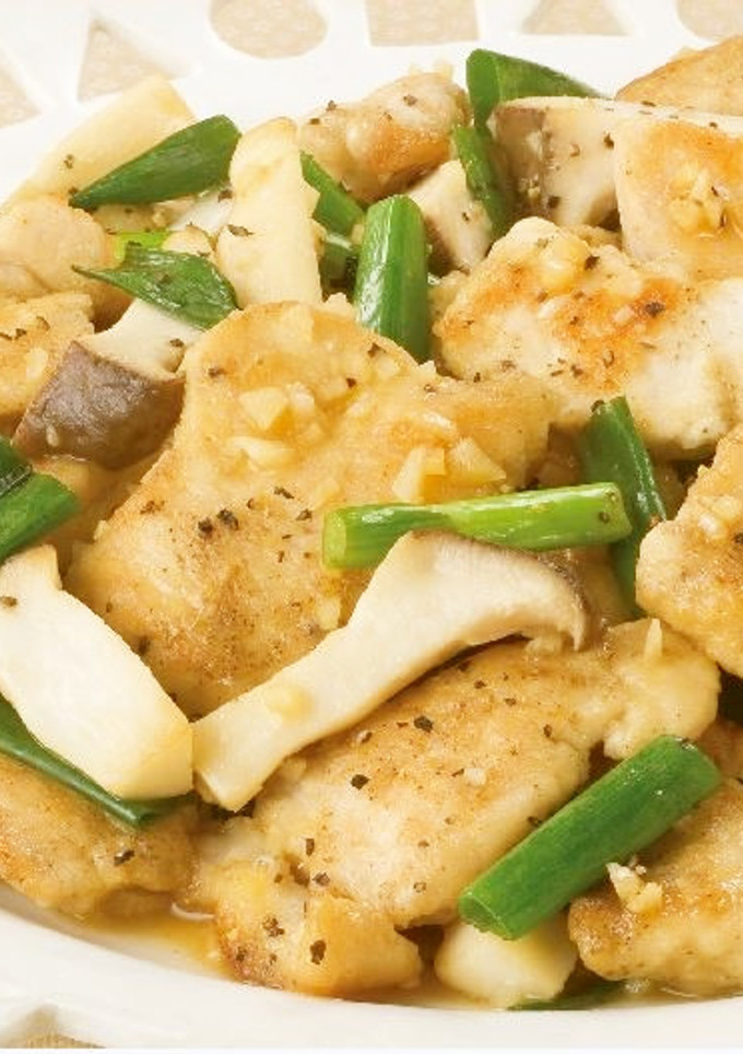 エリンギと鶏肉のスパイシー炒め-レシピのメイン写真