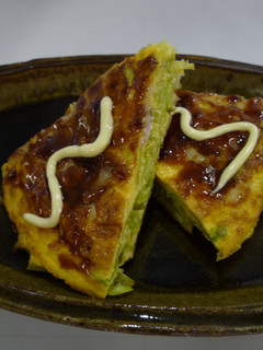 まるでお好み焼き!の卵焼き-レシピのメイン写真